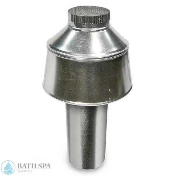 Raypak Model 265B Indoor Drafthood (003725F) Spa Parts: Spa Heaters (Raypak Spa Heater Parts) 003725F