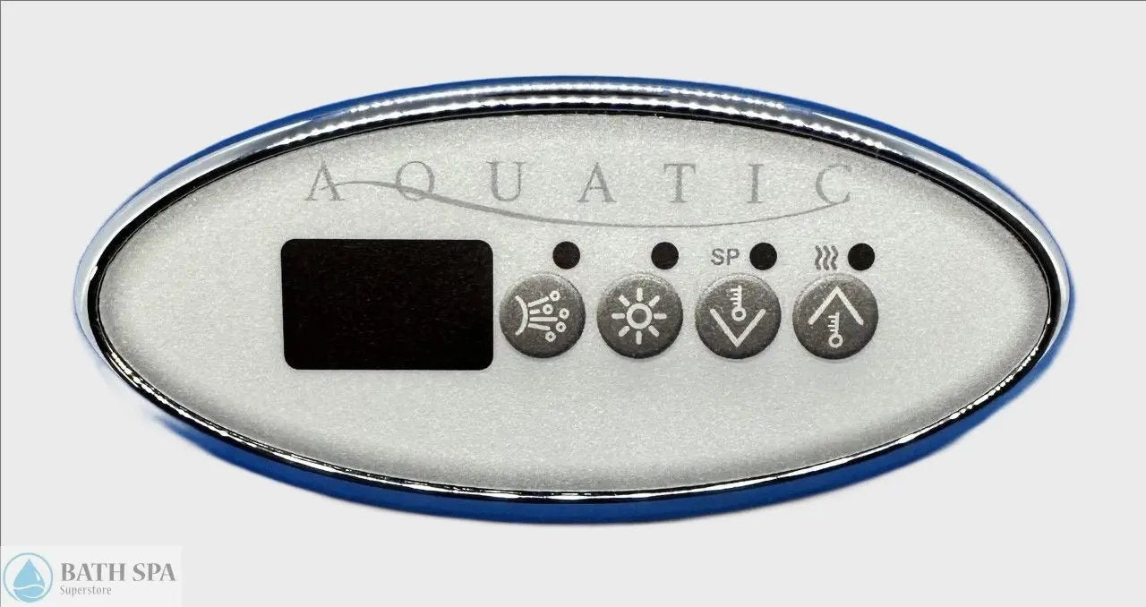 Lasco (Gecko) Keypad 4 button w/Display, Chrome (0107-002036) Bath Parts 0107-002036