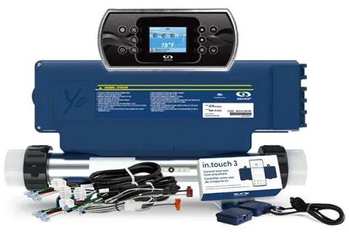 Gecko IN.YE-5 Spa Control System 4kW 3 Pumps 240V WiFi Kit Spa Parts: Spa Control Systems (Gecko) 0610-300016_Gecko_in.ye-5_V3_3_Output_4.0kw_w_in.k800_WiFi