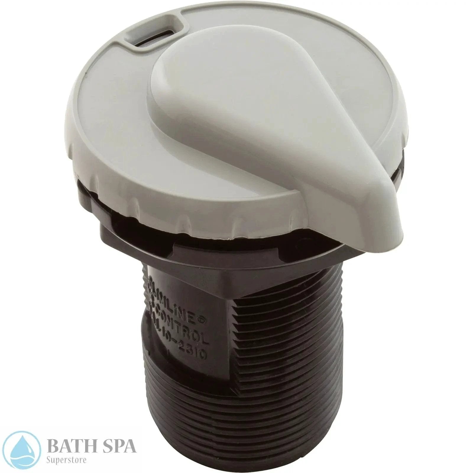 Slimline Teardrop 1" Air Control, Grey Spa Parts 10-2330