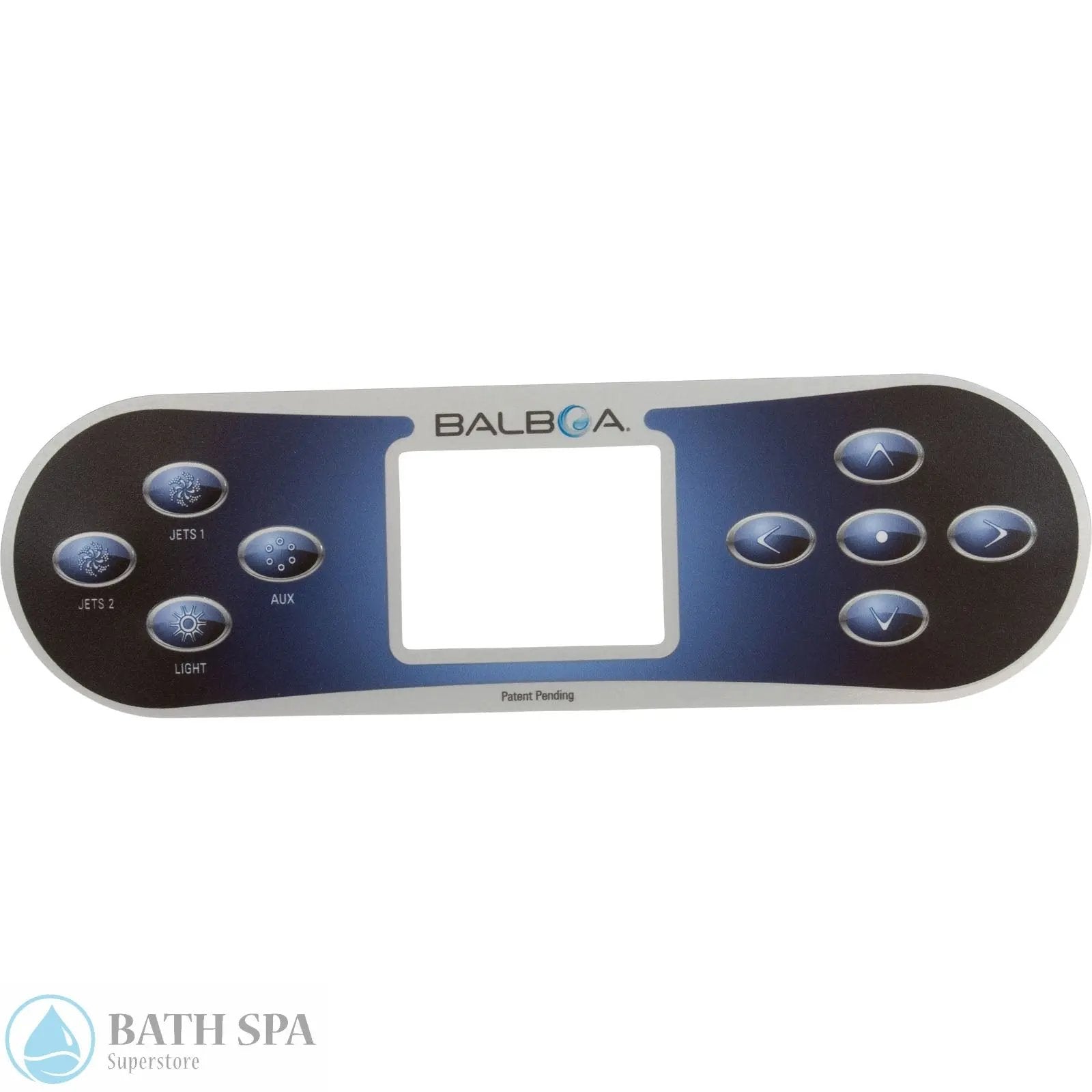 Balboa Overlay, TP800, Jets,Jets/Aux/Light (12512) Spa Controls 12512_overlay