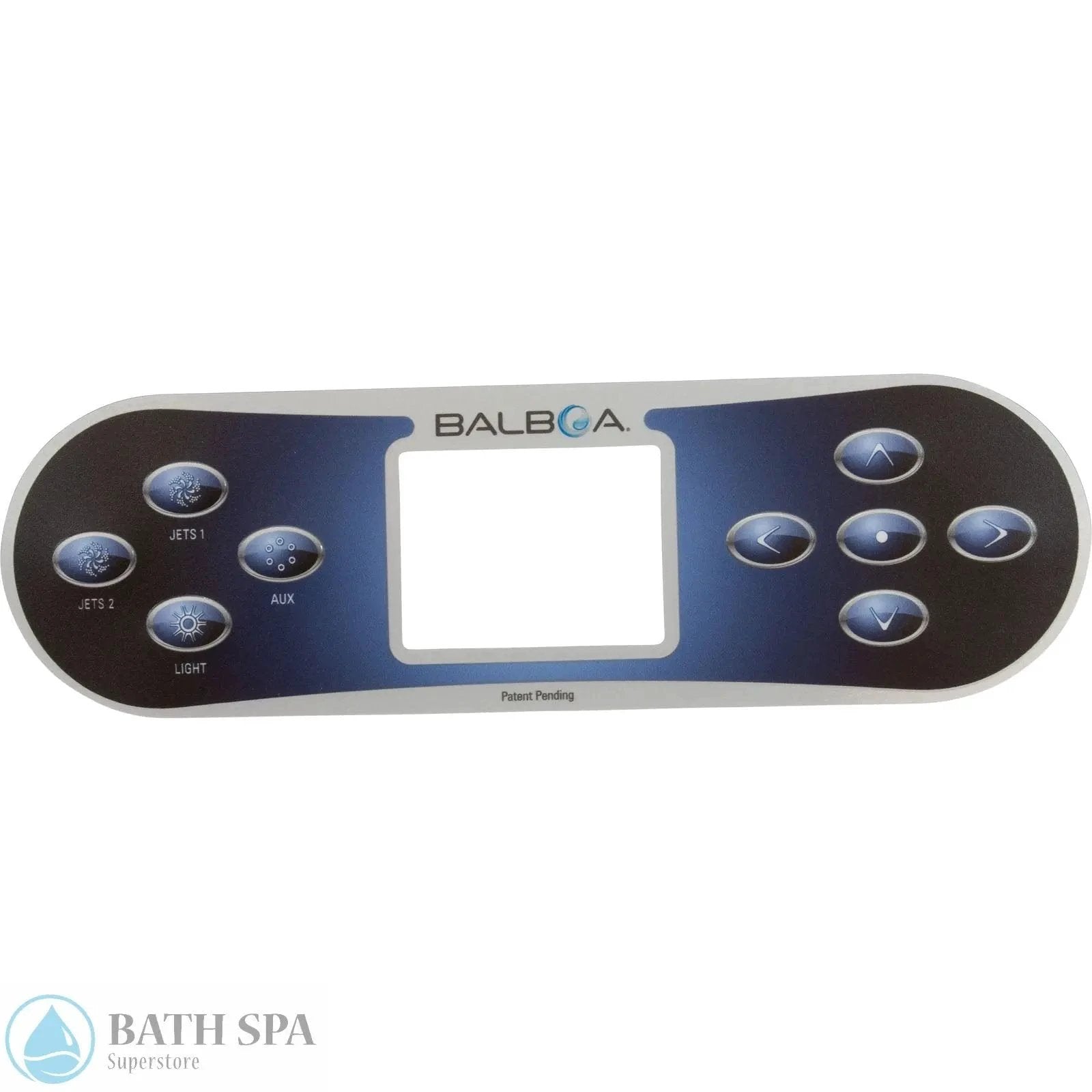 Balboa Overlay, TP800, Jets,Jets/Aux/Light (12512) Spa Controls 12512_overlay