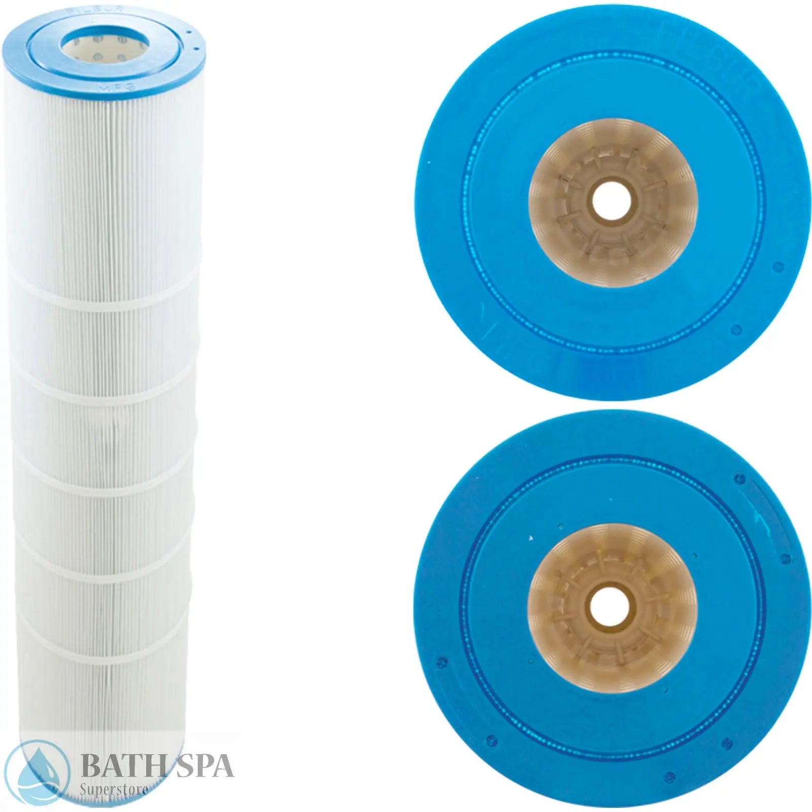Filbur FC-1978 Spa/Pool Replacement Filter Cartridge Spa Filters: Replacement Cartridges - Filbur 7" Outside Diameter Cartridge 17-175-2127_XL