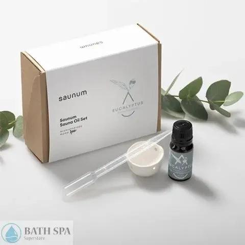 Amerec Saunum Aroma Oil Set Eucalyptus Aroma Oil with Reservoir, 10ml Steamers: Steamer Parts 1_20saunum_20eucalyptus_20aroma-500x500