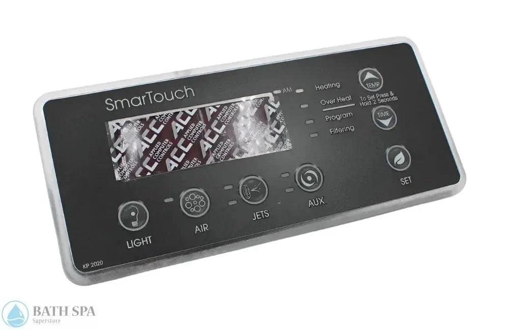 ACC SmarTouch Digital KP12020 7 Button Topside Control (220-KP2020) Spa Parts: Spa Topside Panels (ACC Topside Panels) 220-KP2020