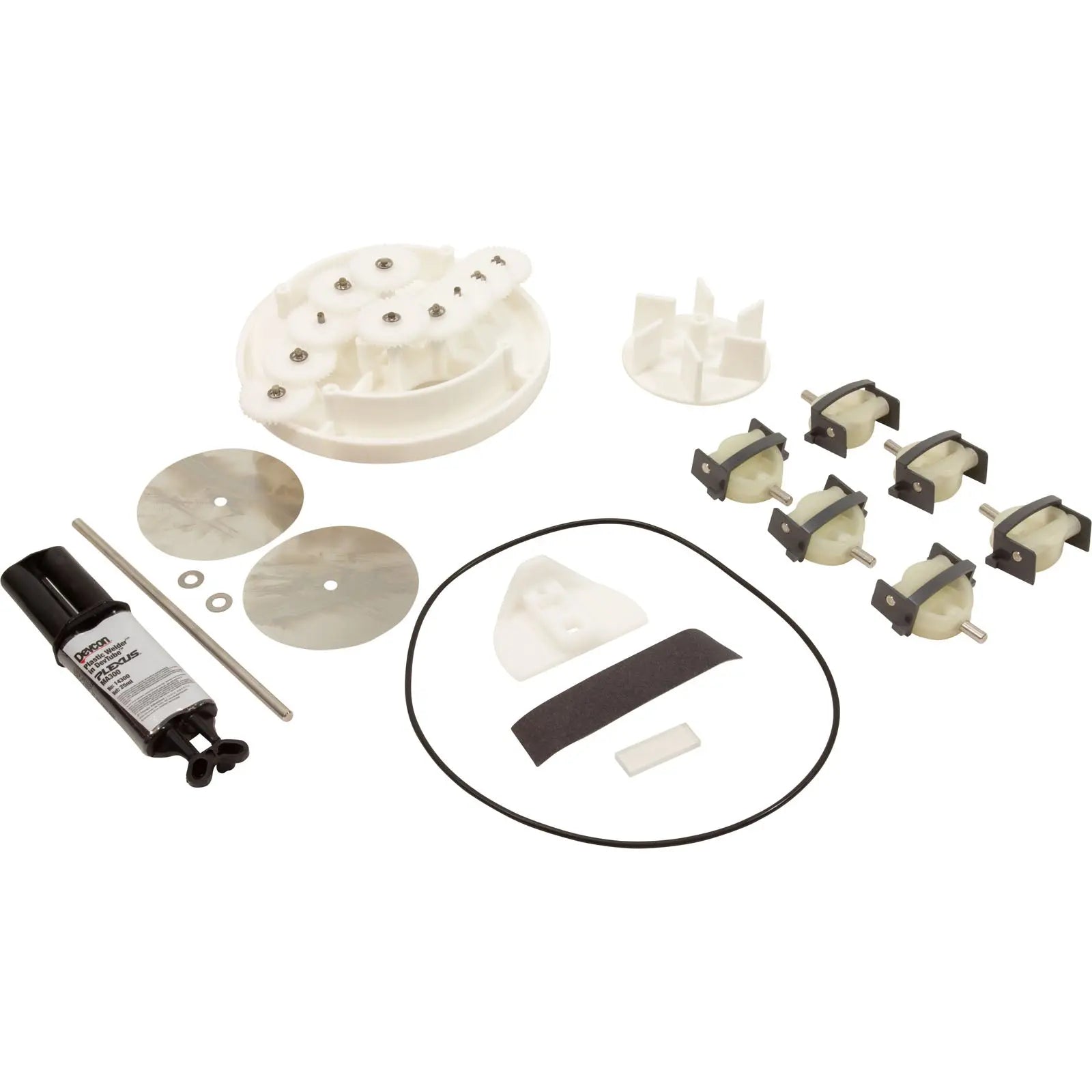 A&A Manufacturing 6 Port Low Profile Retro-Fit Kit Complete (540242) Pool Parts: Pool Cleaner In-Floor Valves 27-106-3012_5-PARTS__XL