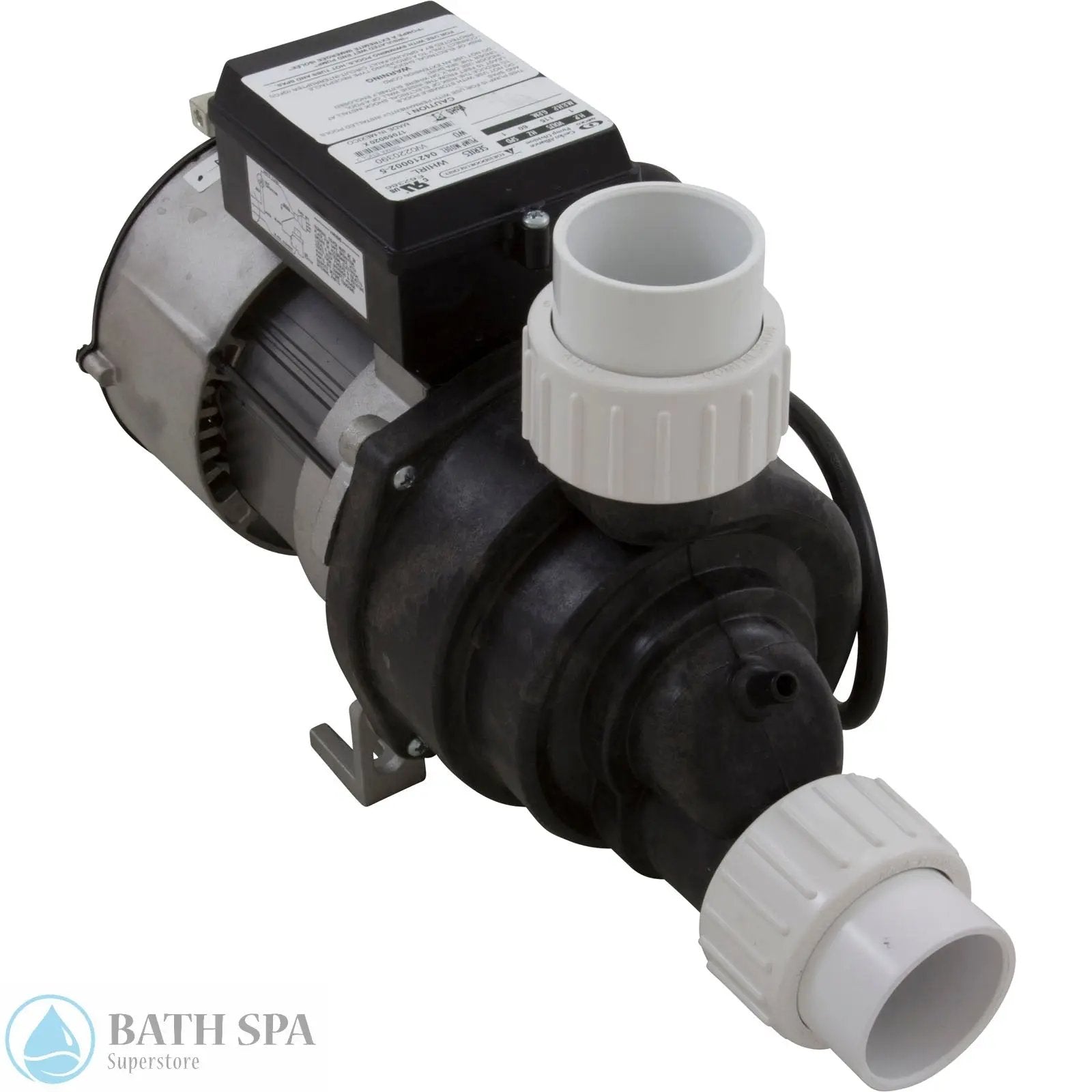 Gecko (Aqua Flo) Whirlmaster 1.0HP, 9.0a, 120v, 1 Speed, w/Air Switch Bath Pumps and Parts 34-337-1210_XL_296b5595-c2b8-4b81-b2d5-3a041fbc9162