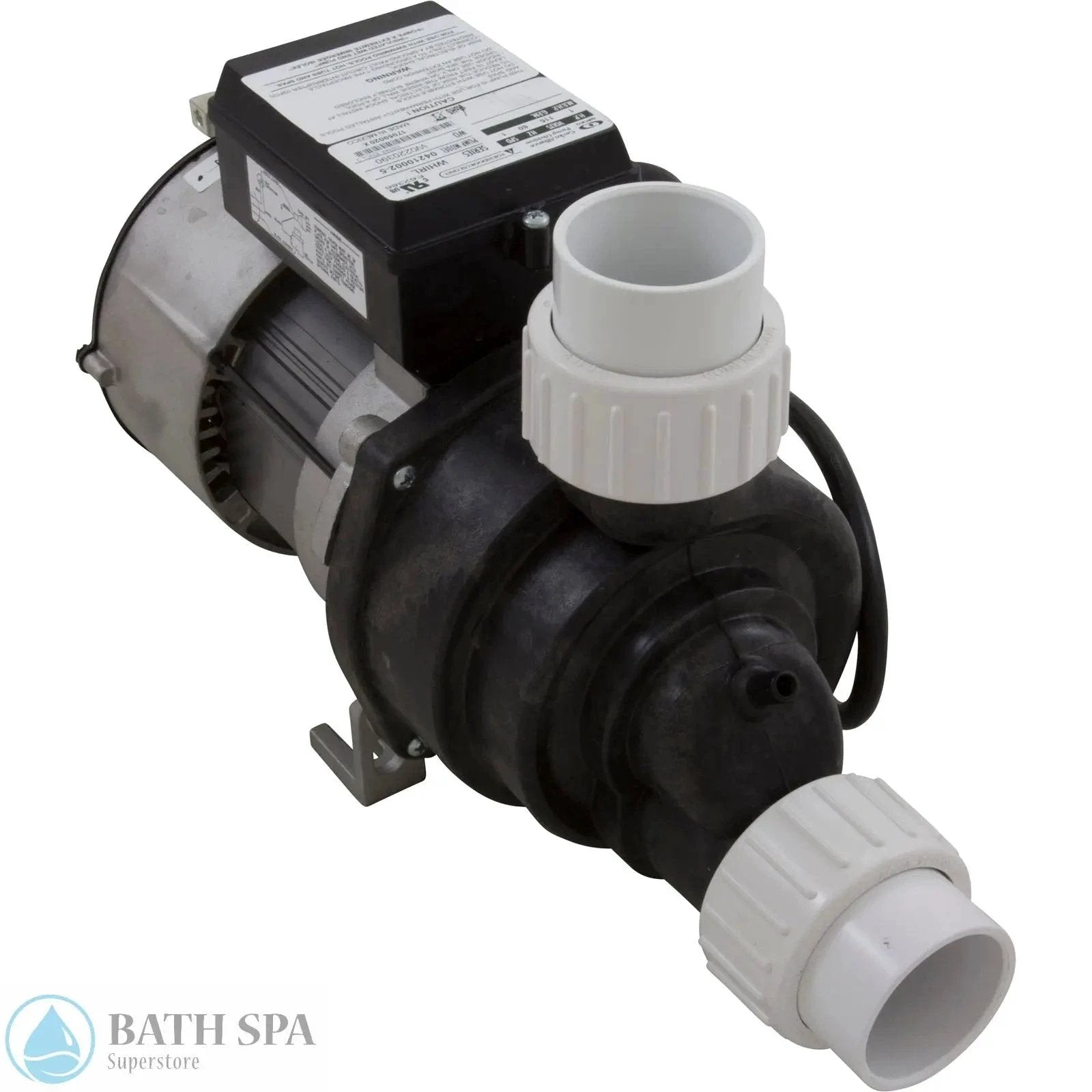 Gecko Aqua Flo Whirlmaster 1.0HP Spa Pump 120V Single Speed With Air Switch Replacement Part Bath Pumps and Parts 34-337-1210_XL_296b5595-c2b8-4b81-b2d5-3a041fbc9162