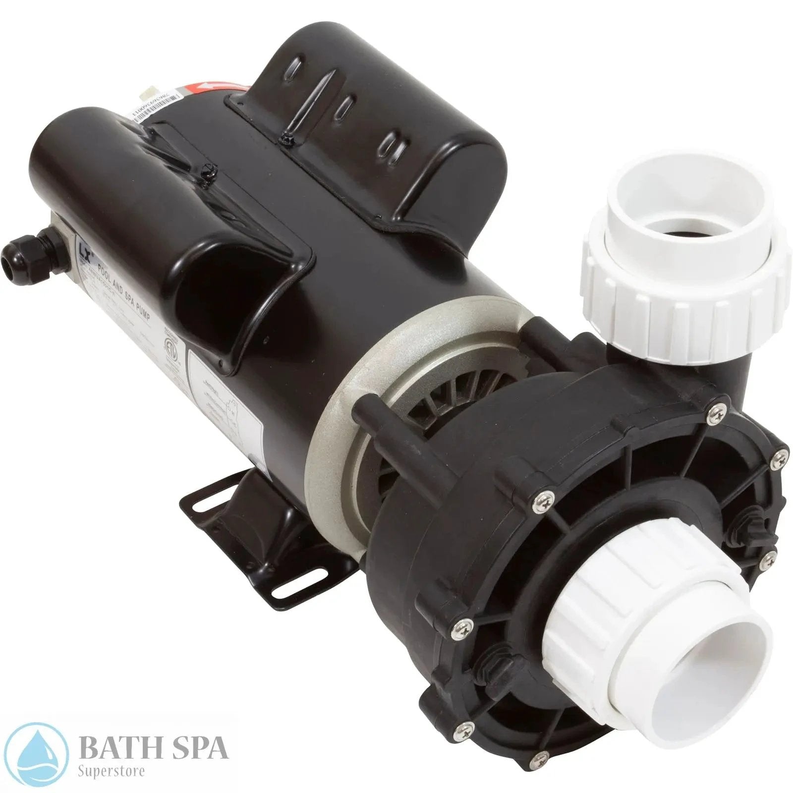 Energy Savers LX 48WUA 1.5HP, 48fr, 115v, 13.8/3.8a, 2-Spd, 2" SD (48WUA1501C-II) Spa Pumps & Parts: Spa Pumps (Guangdong Lingxiao LX Pumps) 34-343-1025_XL