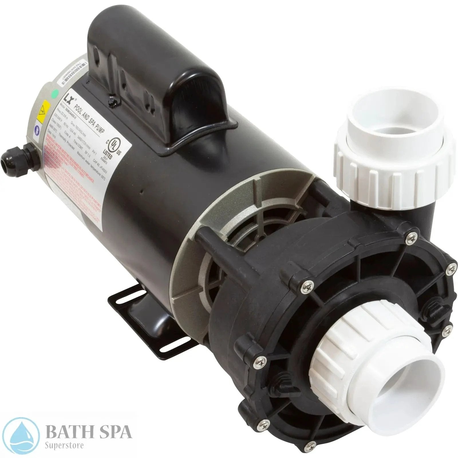 Energy Savers Spa Pump 4 hp. 12.2/3.9 amp, 2 spd (56WUA400-II) Spa Pumps & Parts: Spa Pumps (Guangdong Lingxiao LX Pumps) 34-343-1045_XL