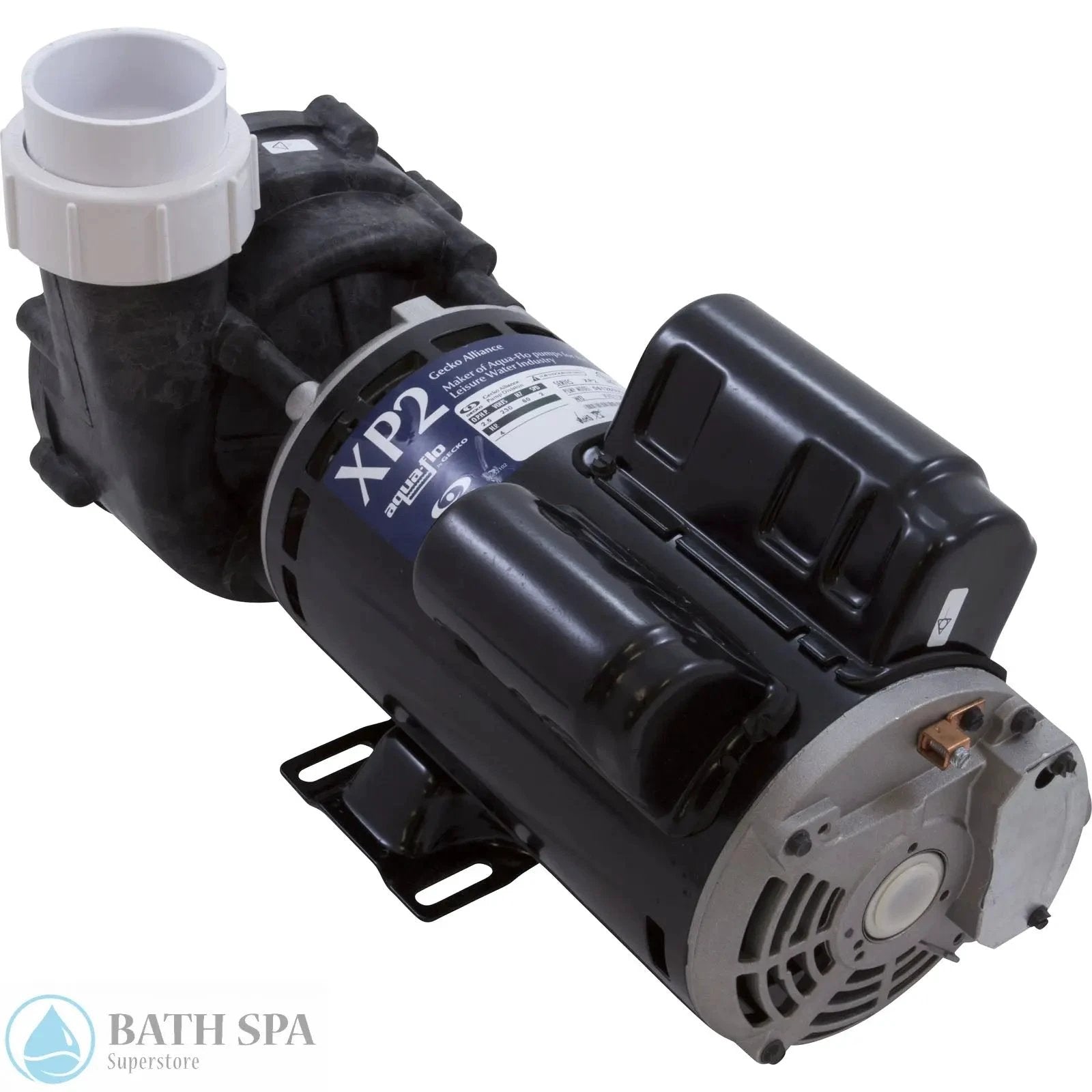 Gecko AquaFlo 2.5 HP XP2E Pool Pump 230V Two Speed 48FR 2 Inch Kit 34 402 2510 Premium Spa Pumps & Parts: Spa Pumps (Aqua Flo By Gecko XP2E) 34-402-5206_1-REVERSE__XL