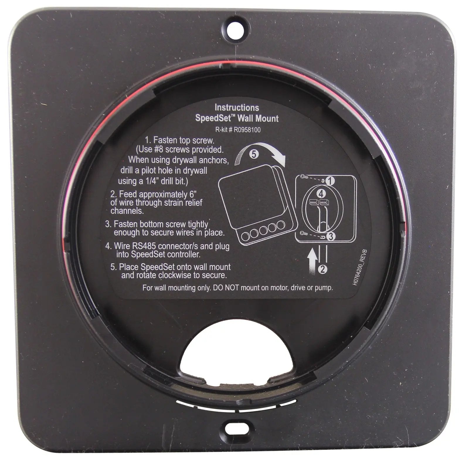 Jandy Variable SpeedSet Controller (speedset) Pool Pumps & Parts: Jandy Pump 35-100-1160_3-MOUNTA__XL