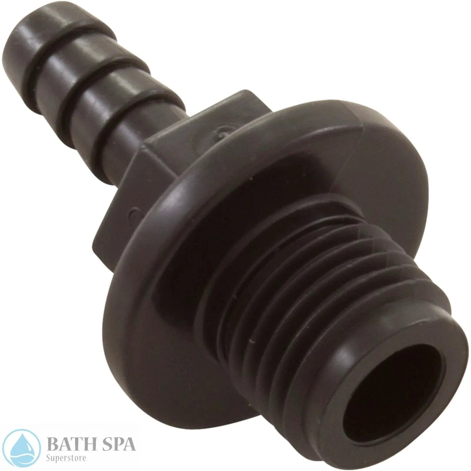 Gecko AquaFlo XP2 XP2E Drain Plug Adapter One Quarter Inch Barb To One Quarter Inch Male Pipe Thread Spa Pumps & Parts: Spa Pump Parts 389578_back