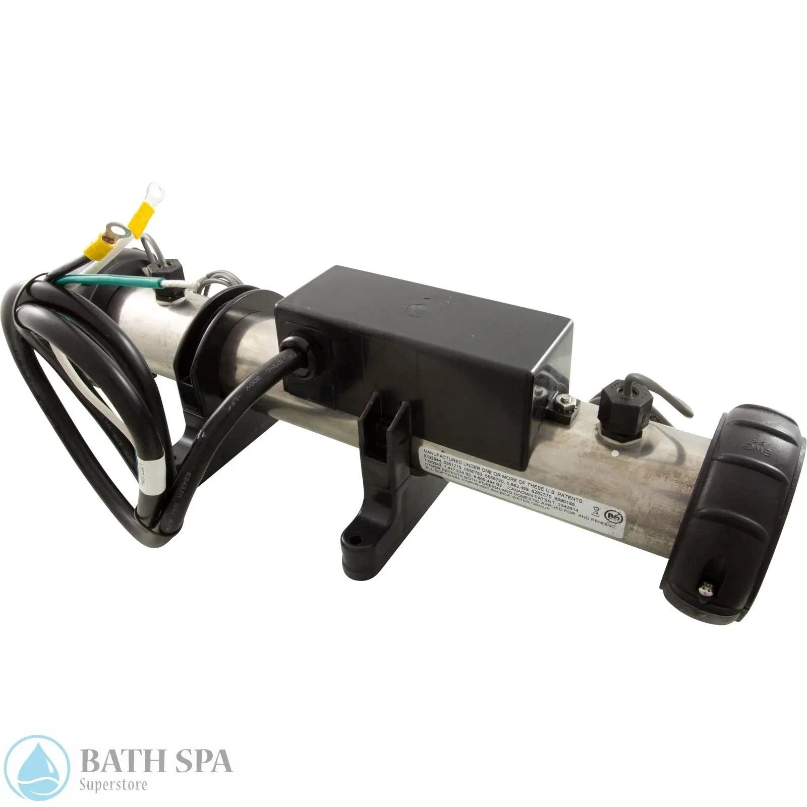 Balboa Remote Flo-Thru Spa Heater, 4.0kW (BP100) (G7413) Spa Parts: Spa Heaters (Balboa Spa Heaters) 46-138-1312_1-REV__XL
