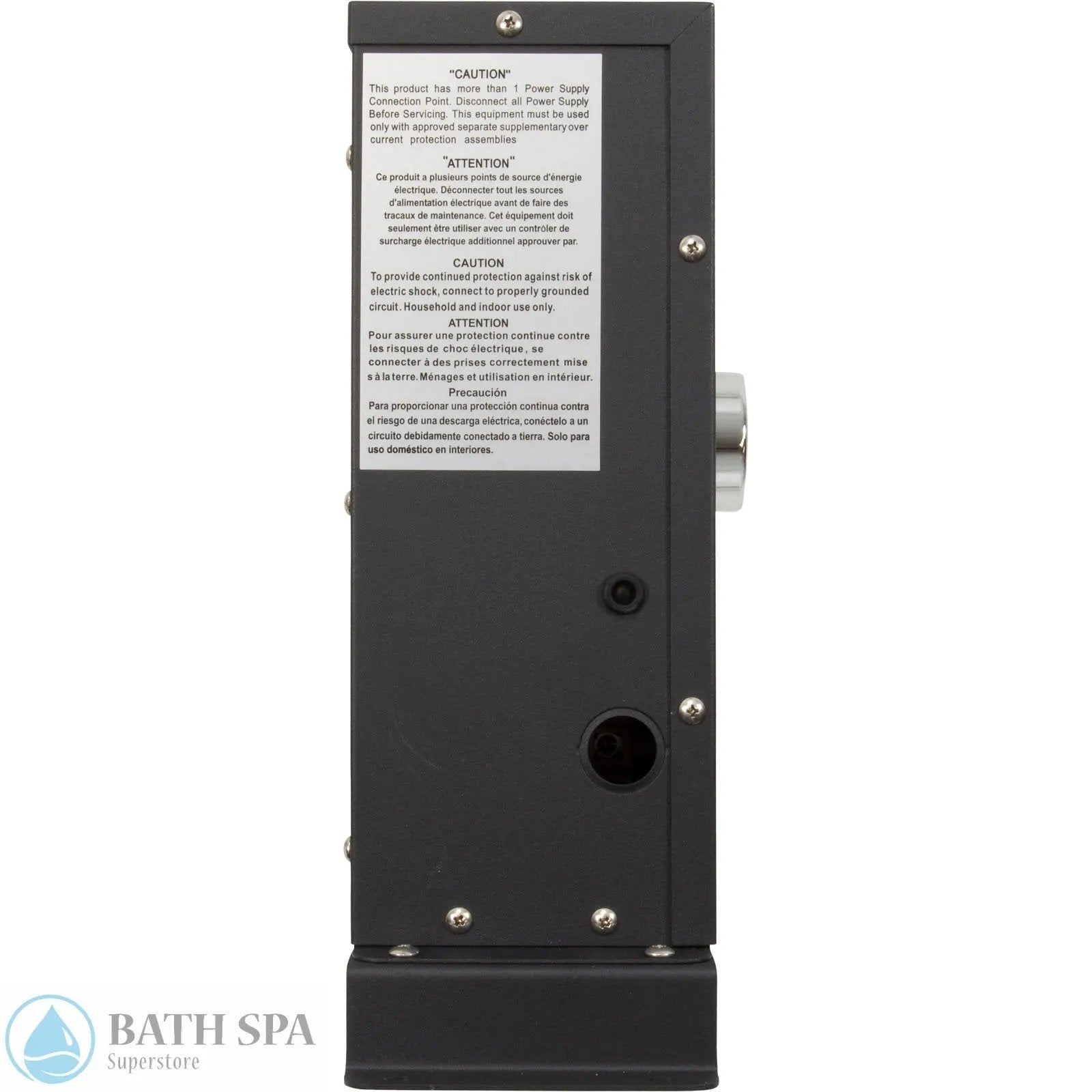 Raypak E3T, Digital Electric Heater, 1-1/2" mpt, 230v, 5.5kW (017121) Spa Parts: Spa Heaters (Raypak Spa Heaters) 46-197-1010_7-SIDE2__XL