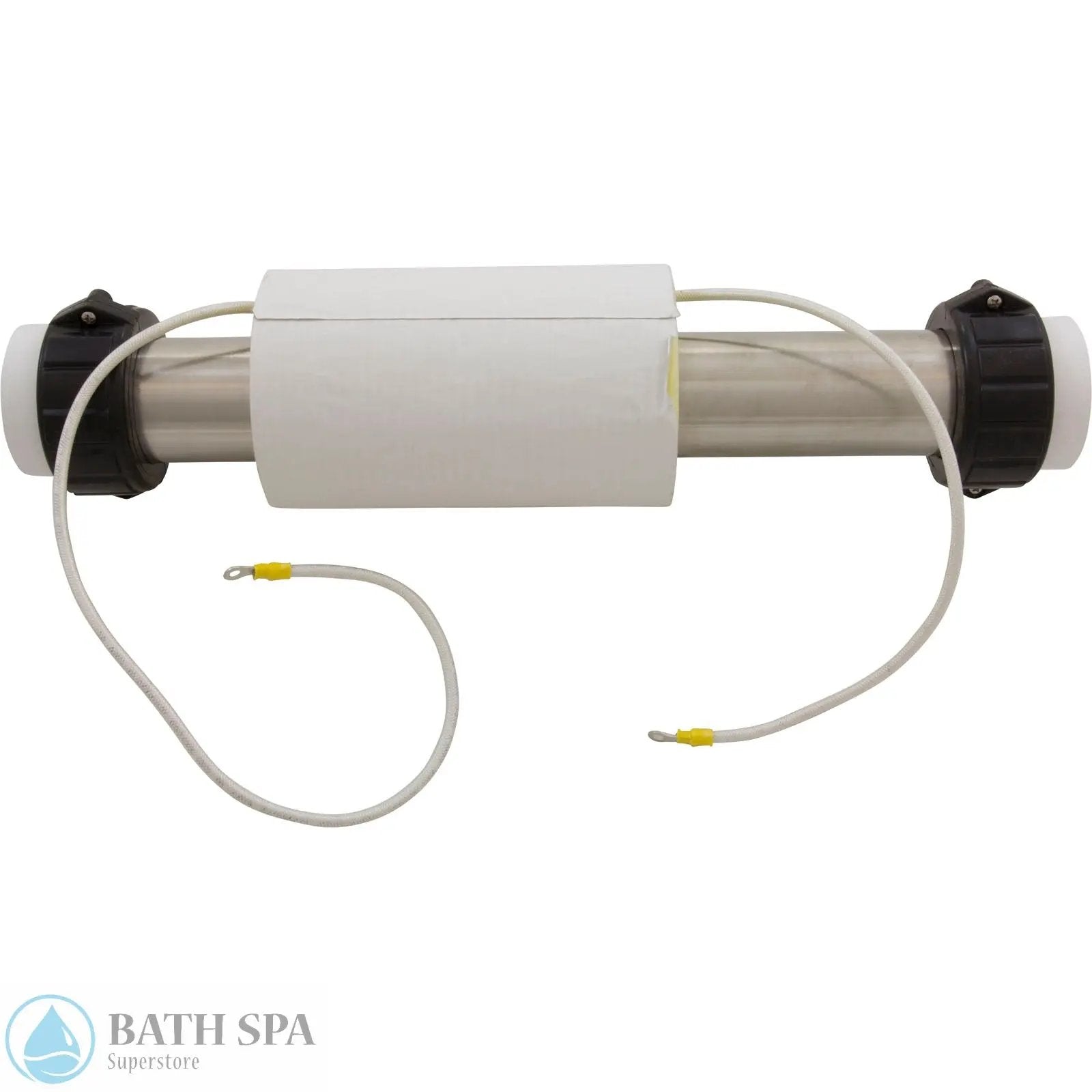 Heater, Flo-Thru, Cal Spa, 15" x 2", 230v, 5.5kW, Insulation Wrap, Gen2 (F2550-2001) Spa Parts: Spa Heaters (Therm Products Flow Thru Spa Heaters) 46-355-3004
