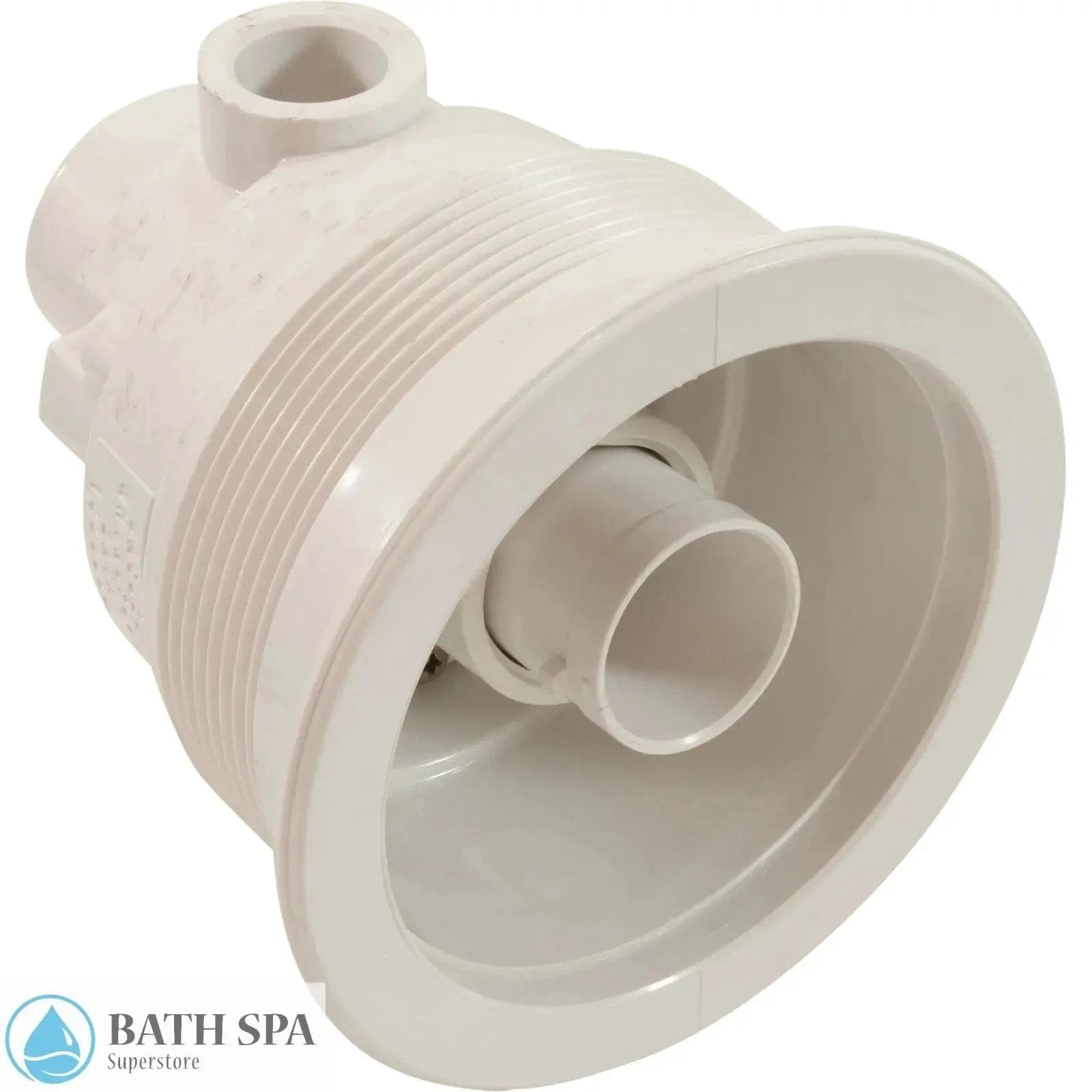 Jacuzzi HTC Complete Jet White Whirlpool Bath Jet Assembly With Air And Water Connections Bath Parts: Bath Jet Trim (Jacuzzi Whirlpool) 4870940