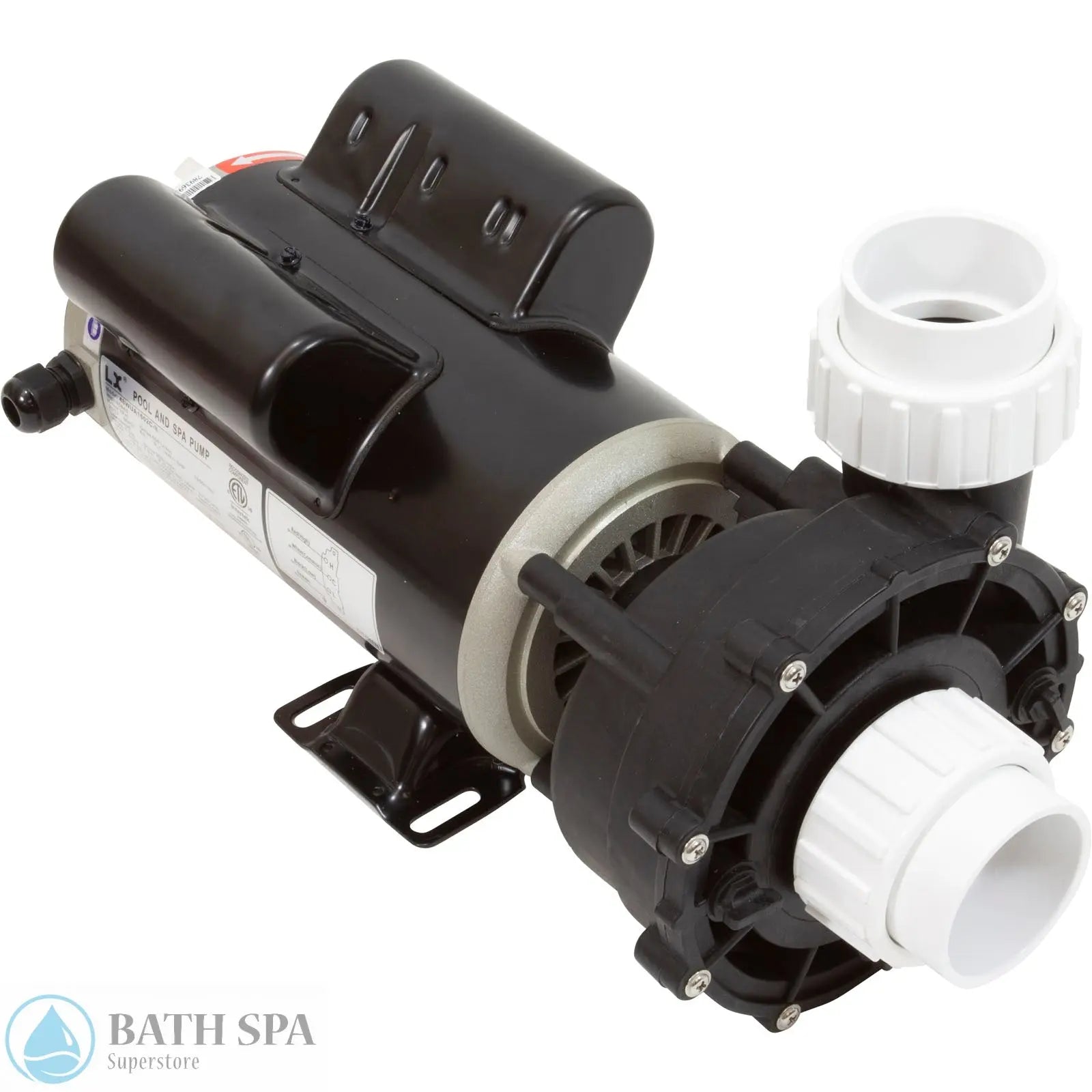 Energy Savers LX 48WUA 1.5HP, 48fr, 230v, 8.0/2.6a, 2-Spd, 2" SD (48WUA1502C-II) Spa Pumps & Parts: Spa Pumps (Guangdong Lingxiao LX Pumps) 48WUA1502C-II