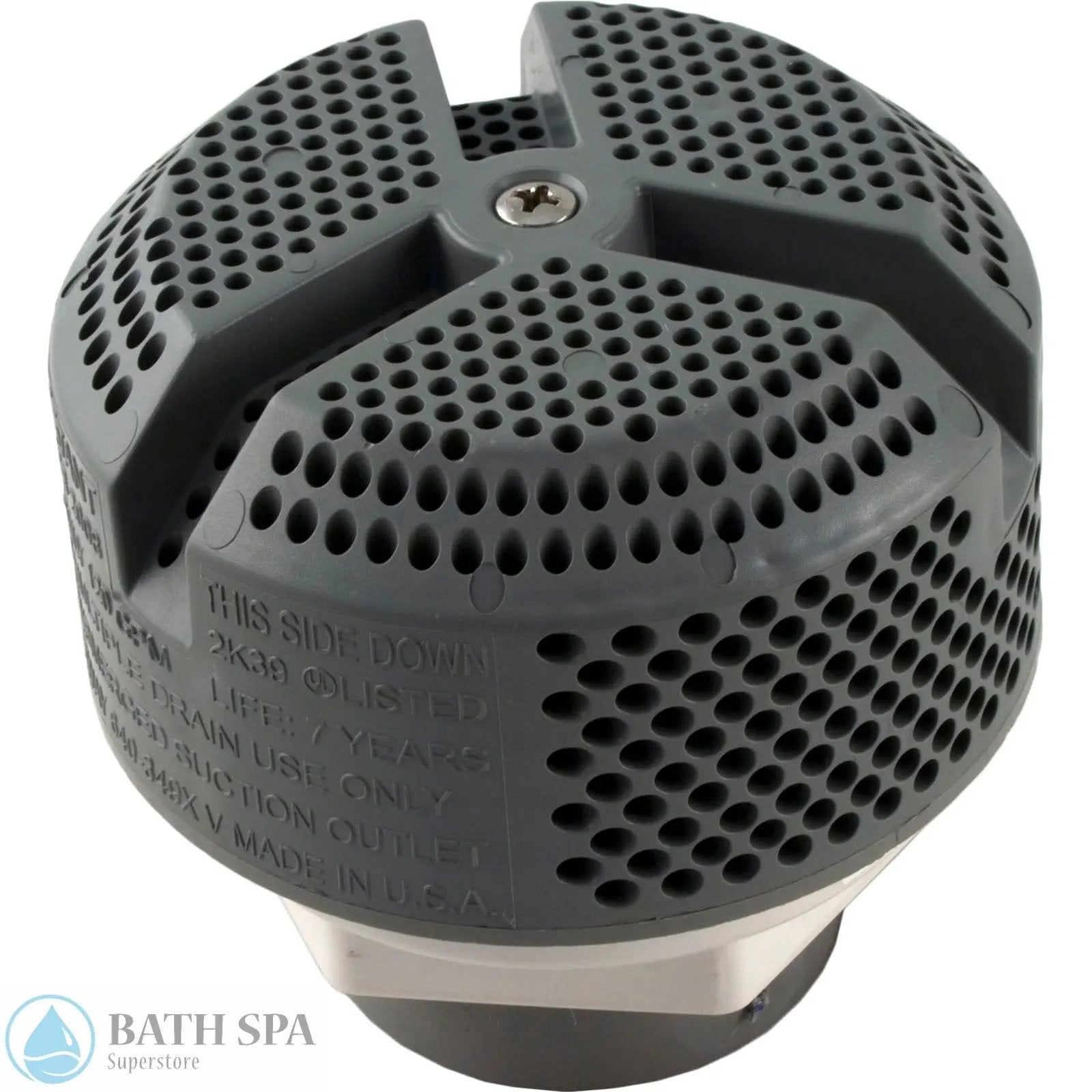 Waterway, VGB Tall Suction, WaterWay, Ultra Hi-Flo, Gray 640-3497 V VGB 2008 Safety Covers 54-270-1864_6-TOP__XL