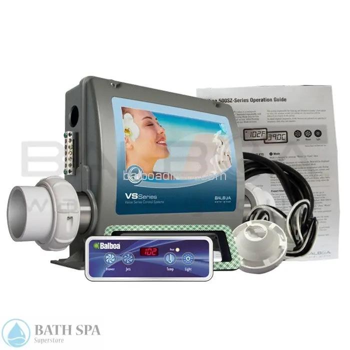 Balboa Spa Control, BWG VS501Z, P1, P2 or Bl, Oz, Lt, 4kW, 115v/230v Spa Controls 54217-Z_lar_814800ff-3fe0-4f0e-a2e2-3982a3bb01c6