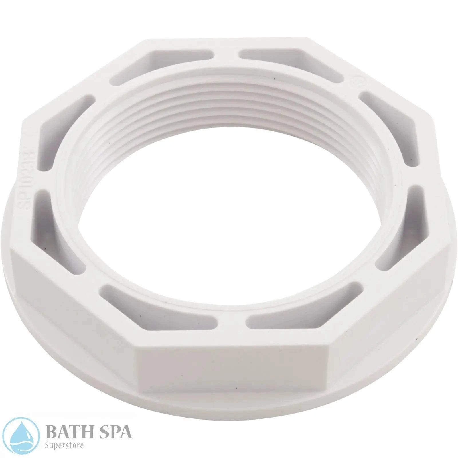 Hayward Inlet Fitting Flanged Nut (SPX1023B) PVC Plastic Fittings & Valves: Inlet/Outlet Fittings 55-150-2250_1-REVERSE__XL