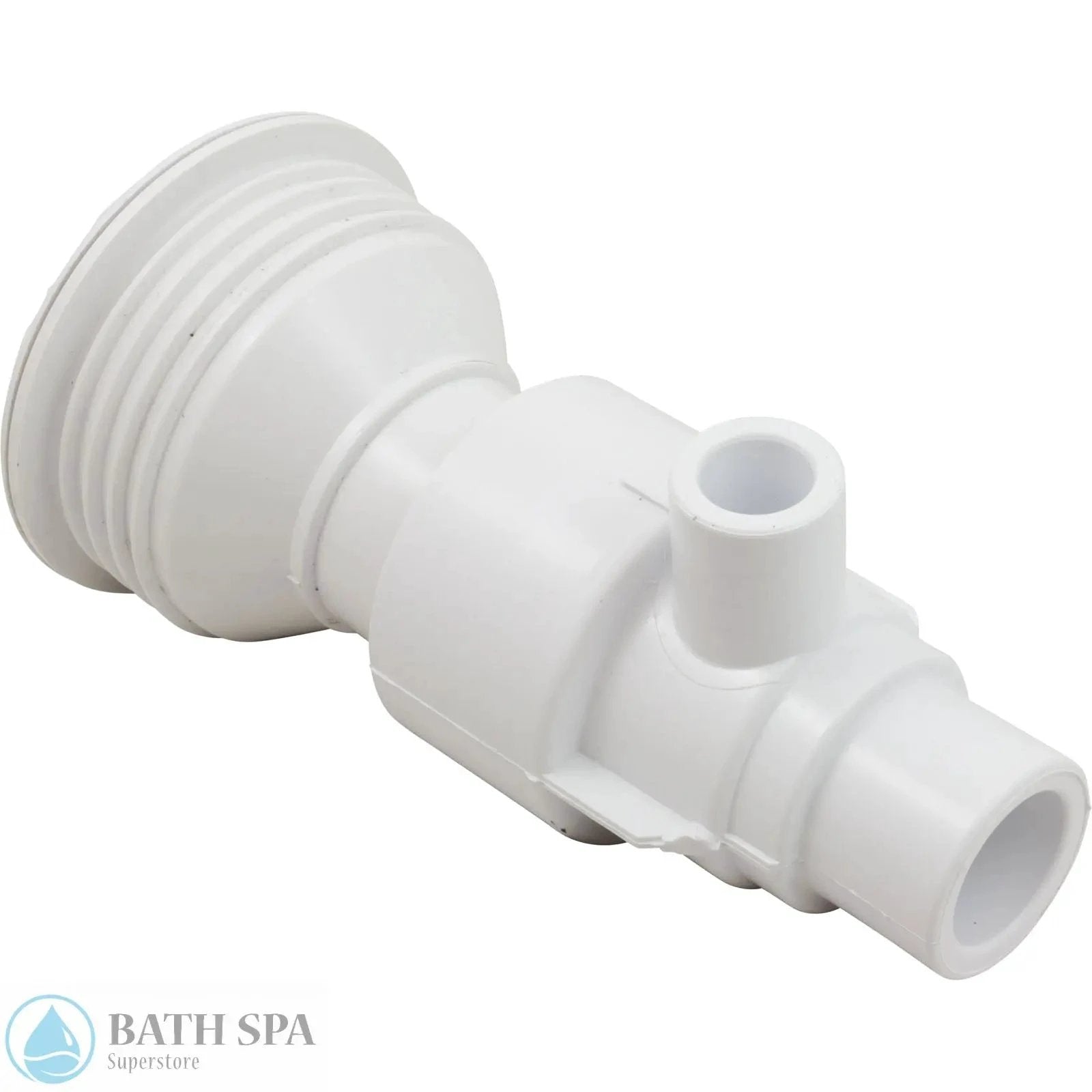 Waterway Power Storm Gunite Jet Body 1 Inch SPG x 1.5 Inch SPG White Straight Body Threaded Water 229-1200 Spa Parts: Spa Jets (Waterway Power Storm Jets) 55-270-4656_1-REVERSE__XL