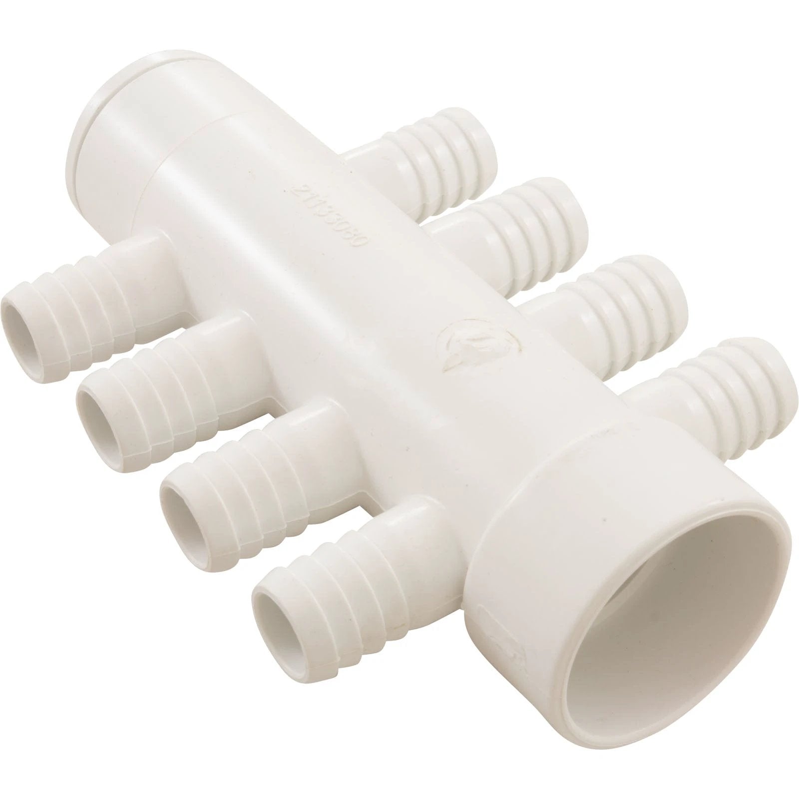 GG Water Manifold - (8) 3/4"B x 1-1/2"S x 1-1/2" Spg Spa Parts 55-605-2167_XL