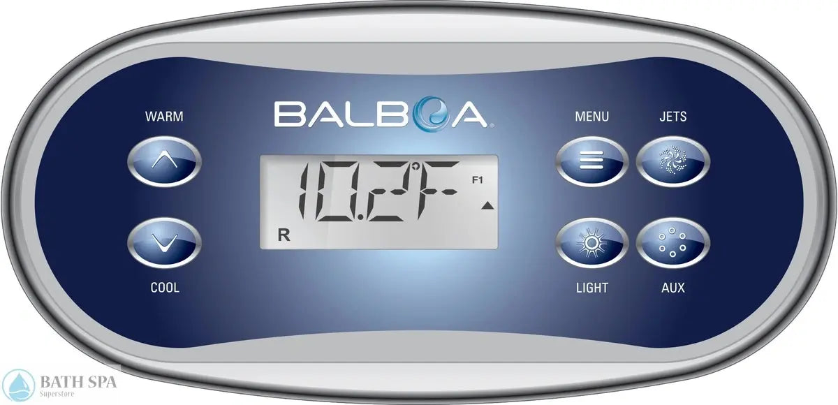 Balboa Topside, TP500S, 6 Button, Overlay (57251) Spa Controls 57251