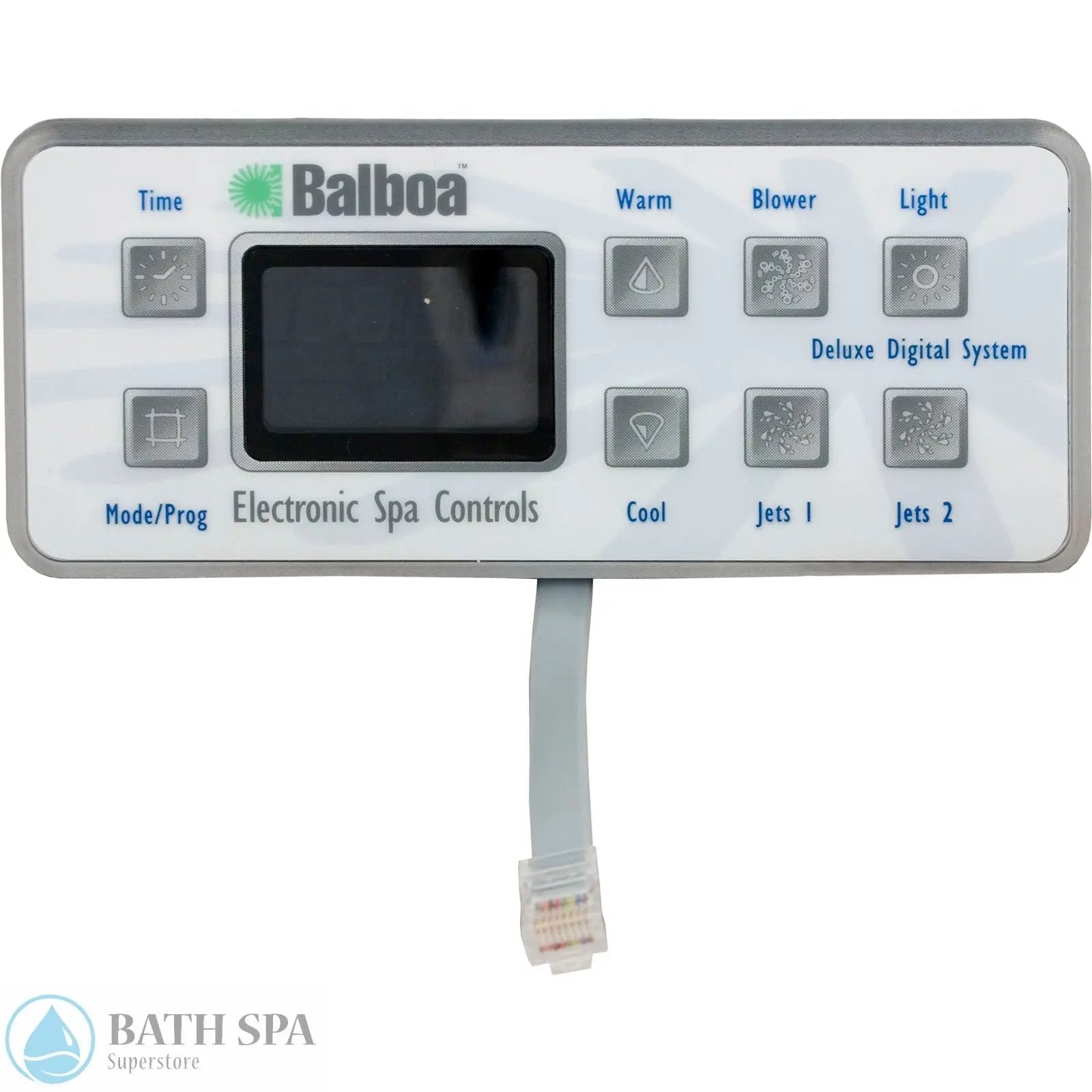 Balboa Topside - 8-Button Deluxe Digital Panel (Sell W/M-7 Systems Only) Spa Parts 58-138-1192_XL