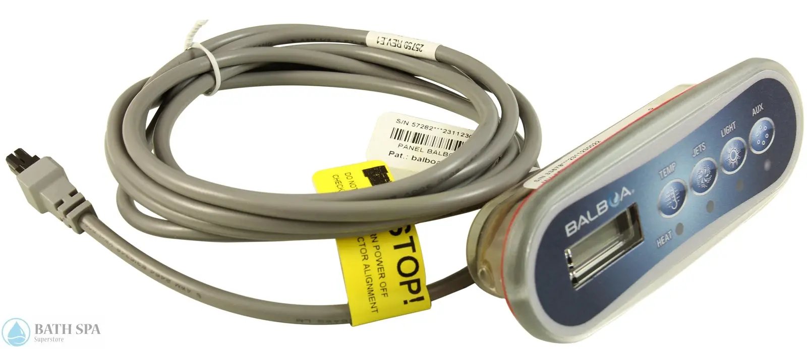 Balboa Topside TP200T, w/o Overlay (G8421) Spa Parts: Spa Topside Panels (Balboa Topside Panels) 58-138-3442_XL