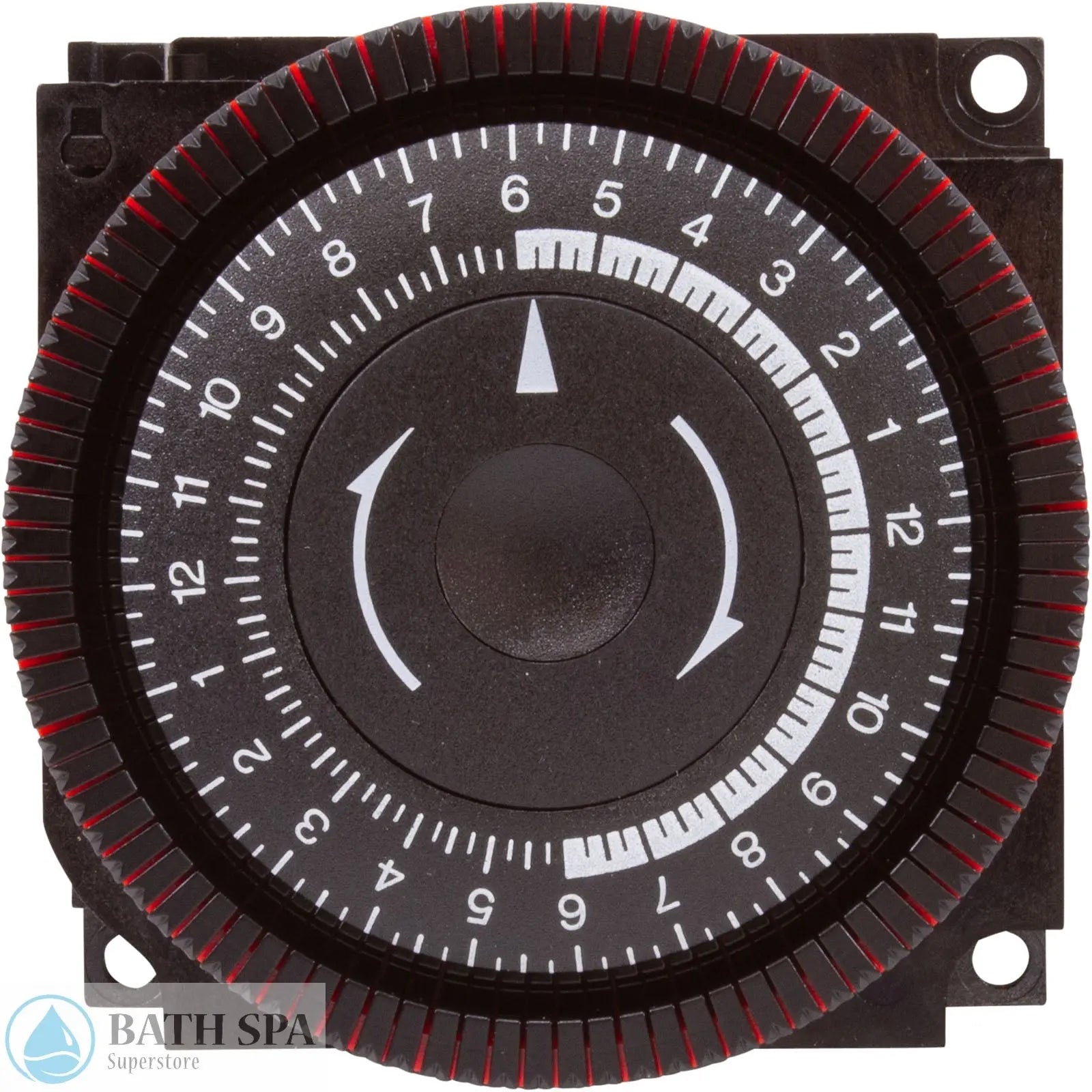 Borg General Controls Diehl 24 Hour 24V SPDT Timer (TA4067) Electrical: Time Clock 59-581-1013_2-FRONT__XL