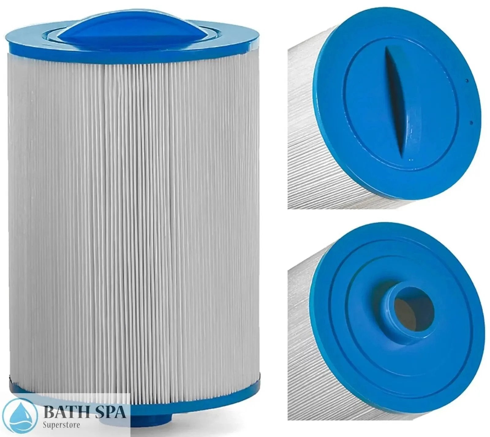 Darlly Spa Pool Replacement Filter Cartridge 90 Sq Ft 6 Inch Outer Diameter 8.25 Inch Length Set Of 2 Spa Filter Elements 60402