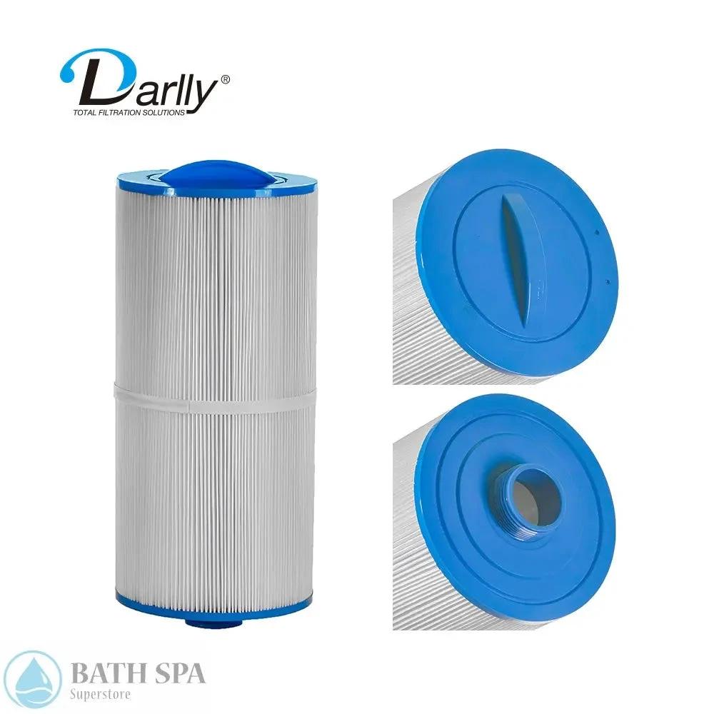 Darlly 60451 FC0330 Spa Pool Replacement Filter Cartridge 6 Dia 11 7/8 L 1 1/2 Mpt For Statesman Lexington Master Spas Spa Filters: Replacement Cartridges - Filbur 6" Outside Diameter Cartridge 60451