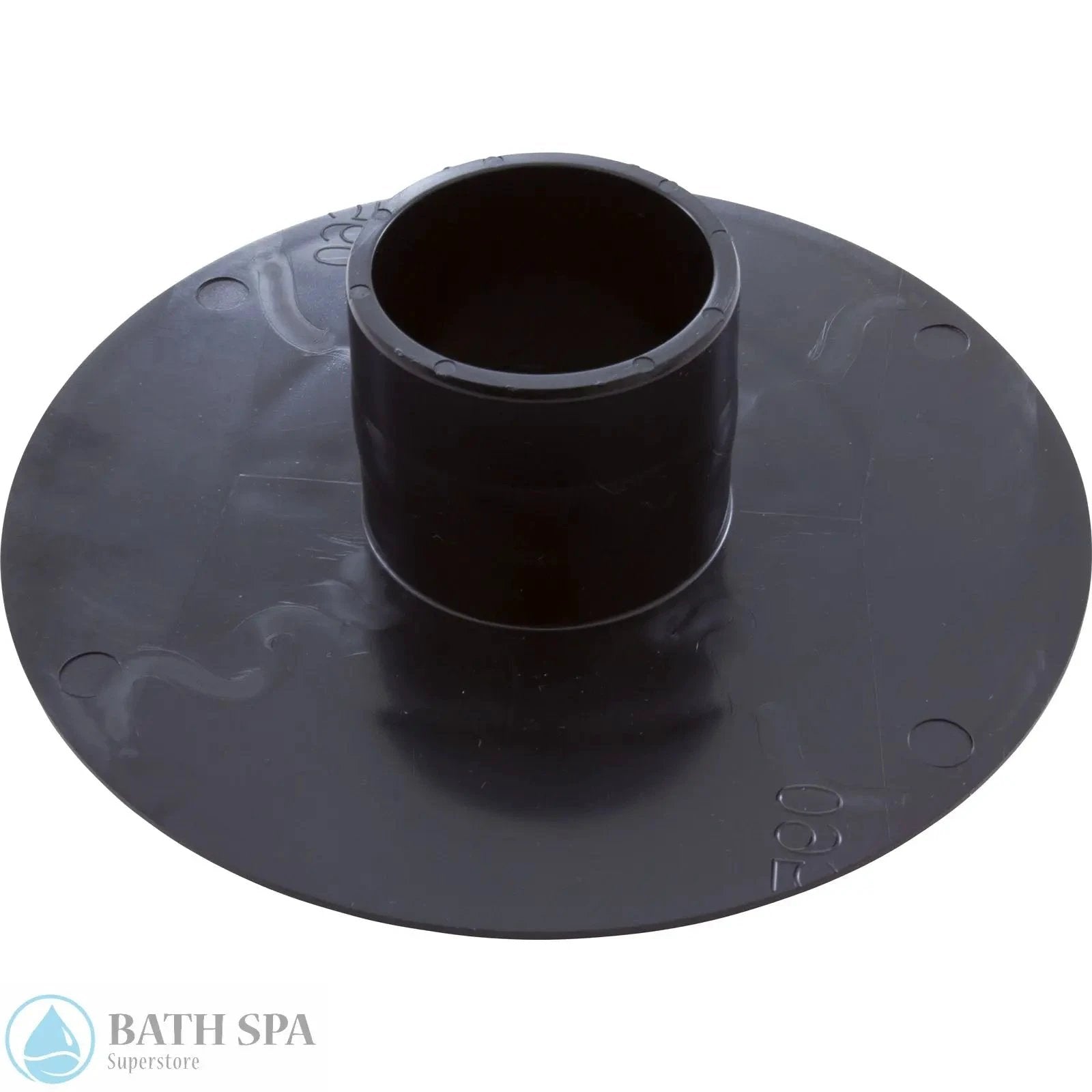 AquaStar Black Wall Fitting 6 Inch Diameter Special Order 2-3/8 Inch Hole 2 Inch Slip Insider 620SI102 Pool Parts: Pool Main Drain 620SI102-REVERSE