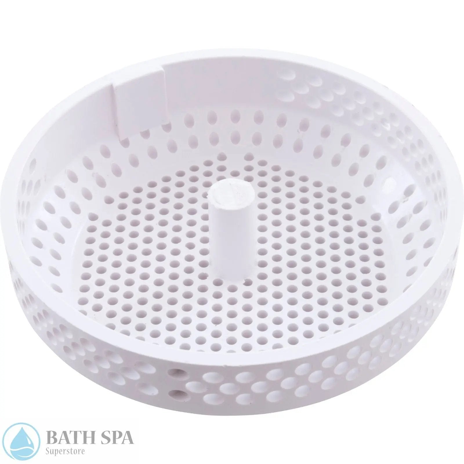 Waterway Suction Cover, 3-1/2" Hi-Flow, White (642-3250) Bath Parts: Bath Parts Suction (Waterway) 642-3250_underside