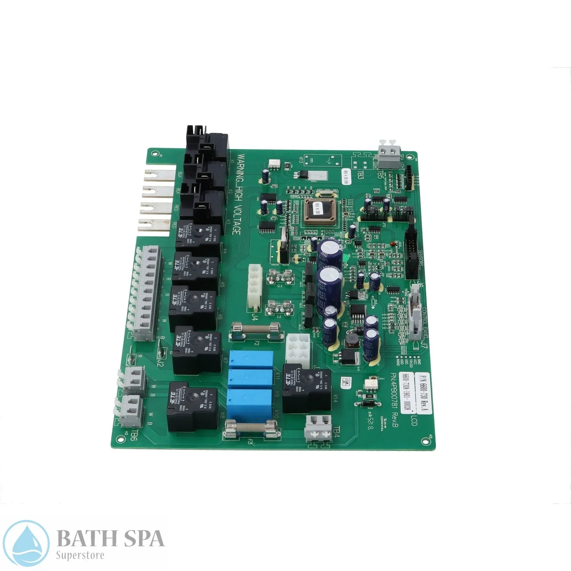 Circuit Board - Sundance 6600-092 Sundance Spa Parts 6600-092-side