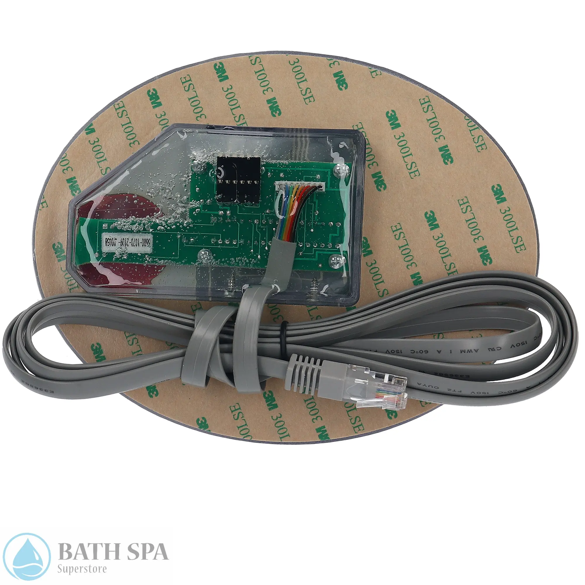 Sundance: 2006+ 680 Series Control Panel, 1-Pump System (6600-550) Sundance Spa Parts 6600-550-back