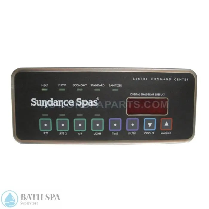 Sundance - 1997-1999 750 Control Panel (2 pump w/Blower) 6600-708 Sundance Spa Parts 6600-708