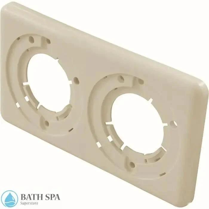 Jacuzzi Whirlpool Two Position Control Panel Dual Function Replacement Part With One Air Button And One Air Control 1. Control Panel (Almond) Bath Parts: Bath Air Controls (Jacuzzi Whirlpool) 8241914