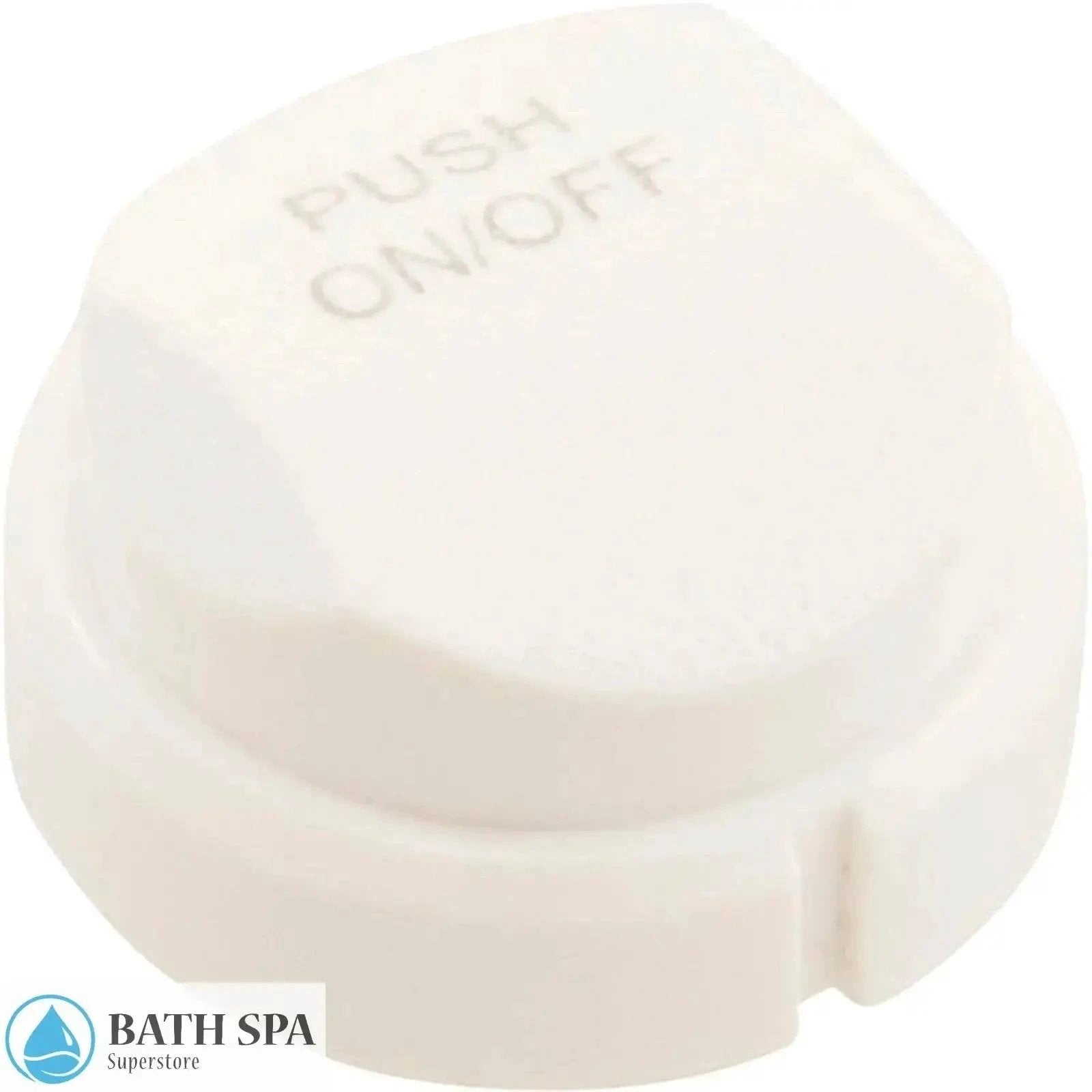 Jacuzzi Whirlpool Two Position Control Panel Dual Function Replacement Part With One Air Button And One Air Control 4. Button (White) Bath Parts: Bath Air Controls (Jacuzzi Whirlpool) 8246940