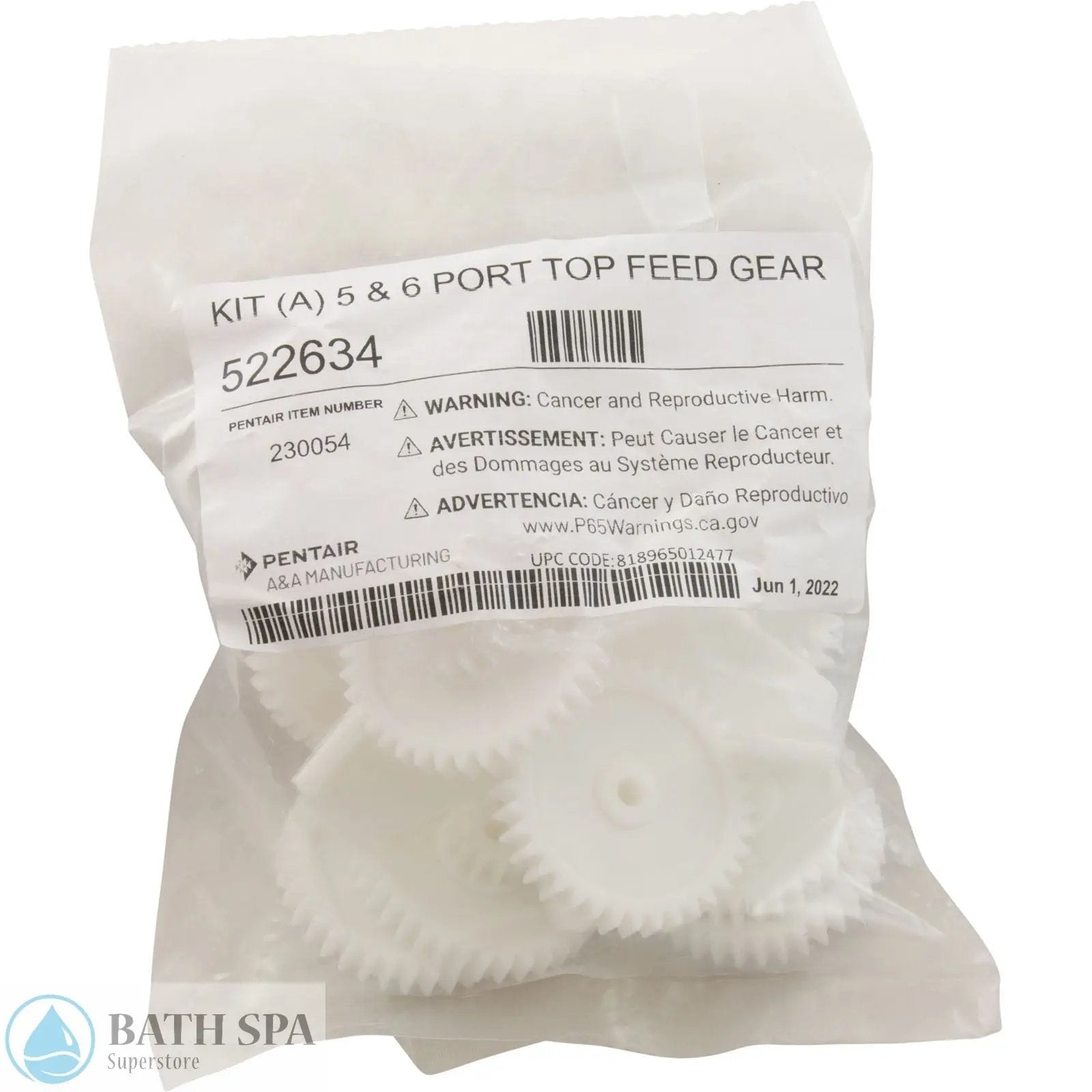 A&A Manufacturing Top Feed Valve Kit A TF (540254) Pool Parts: Pool Cleaner In-Floor Valves 87-106-3010_2-PACKAGE__XL