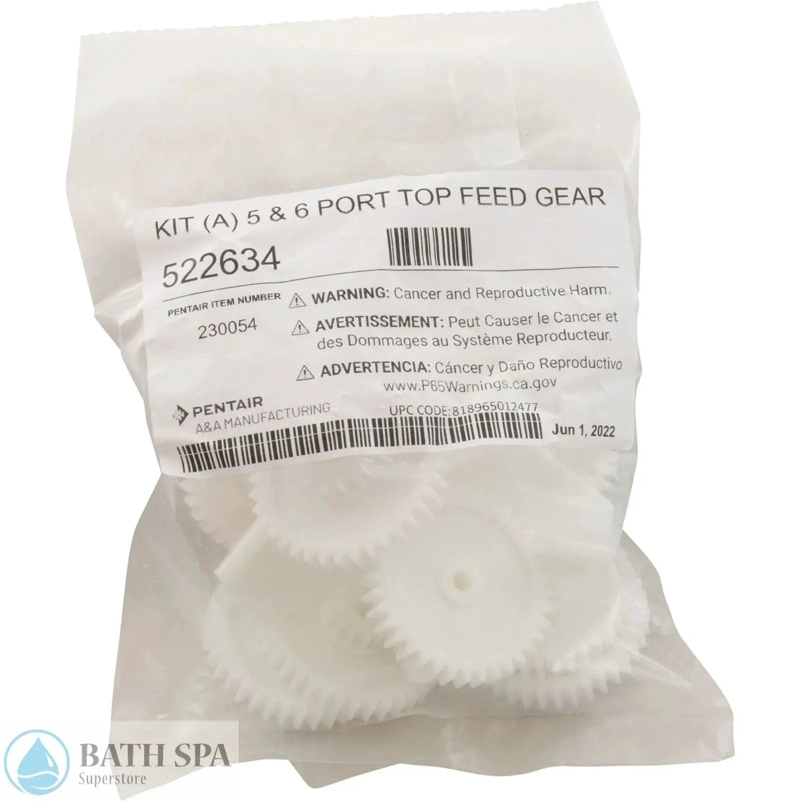 A&A Manufacturing Top Feed Valve Kit A TF (540254) Pool Parts: Pool Cleaner In-Floor Valves 87-106-3010_2-PACKAGE__XL