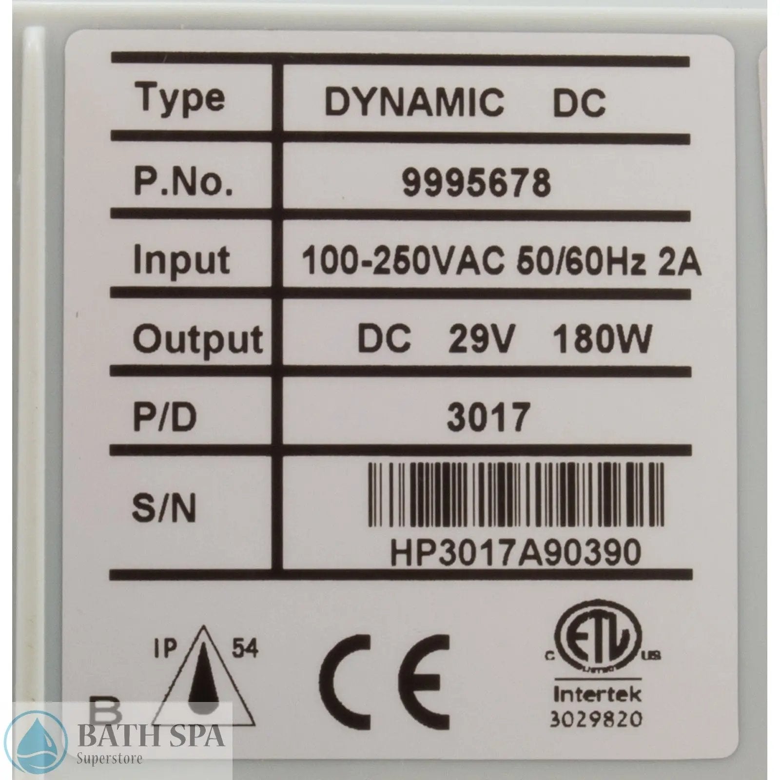 Maytronics Dolphin Cleaner Power Supply w/Timer (9995678-US-ASSY) Pool Parts: Pool Cleaner Parts 87-111-1420_2-MANLABEL__XL
