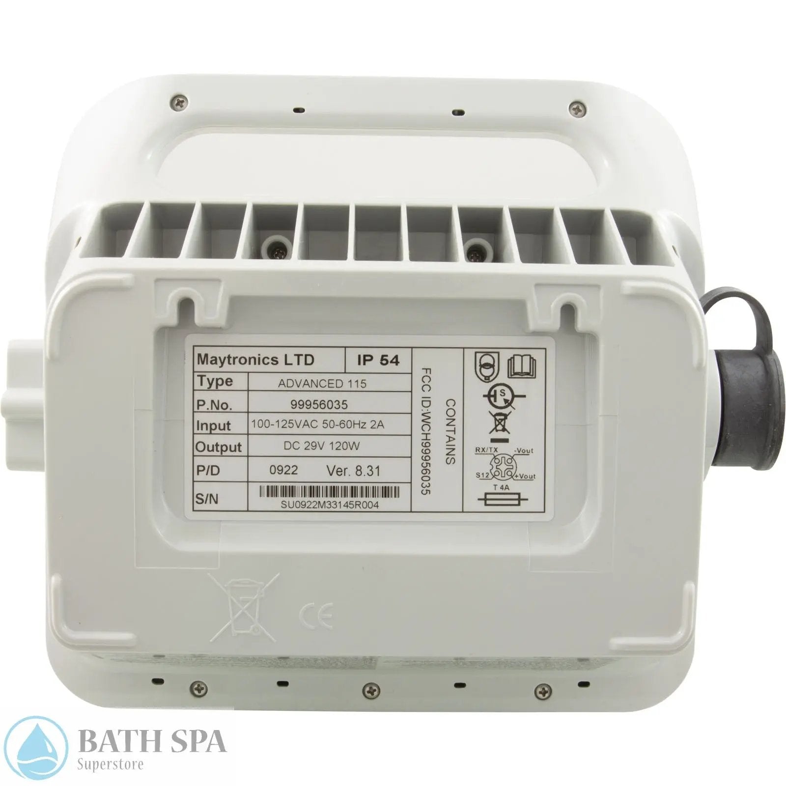 Maytronics Dolphin Cleaner, 115v, PS Advanced (99956035US-F1) Pool Parts: Pool Cleaner Parts 87-111-1467_3-BOTTOM__XL