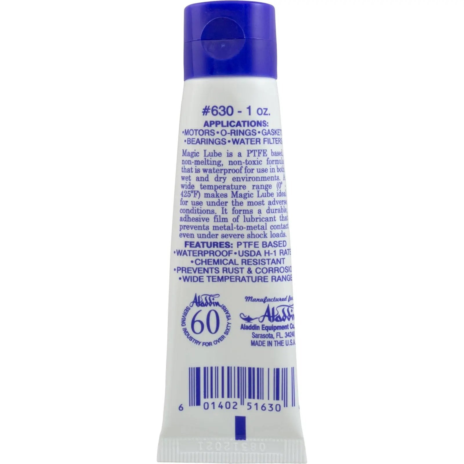 Magic Lube, 1oz, PTFE, Blue Label (630-single) Maintenance Products 88-423-1000_3-BACK__XL