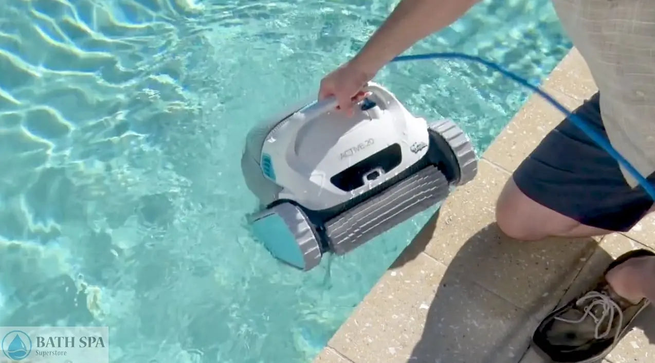 Maytronics Dolphin Active 20 Corded Robotic In-Ground Pool Cleaner (99996203-USW) Pool Parts: Pool Cleaner Parts 99996203USW_1