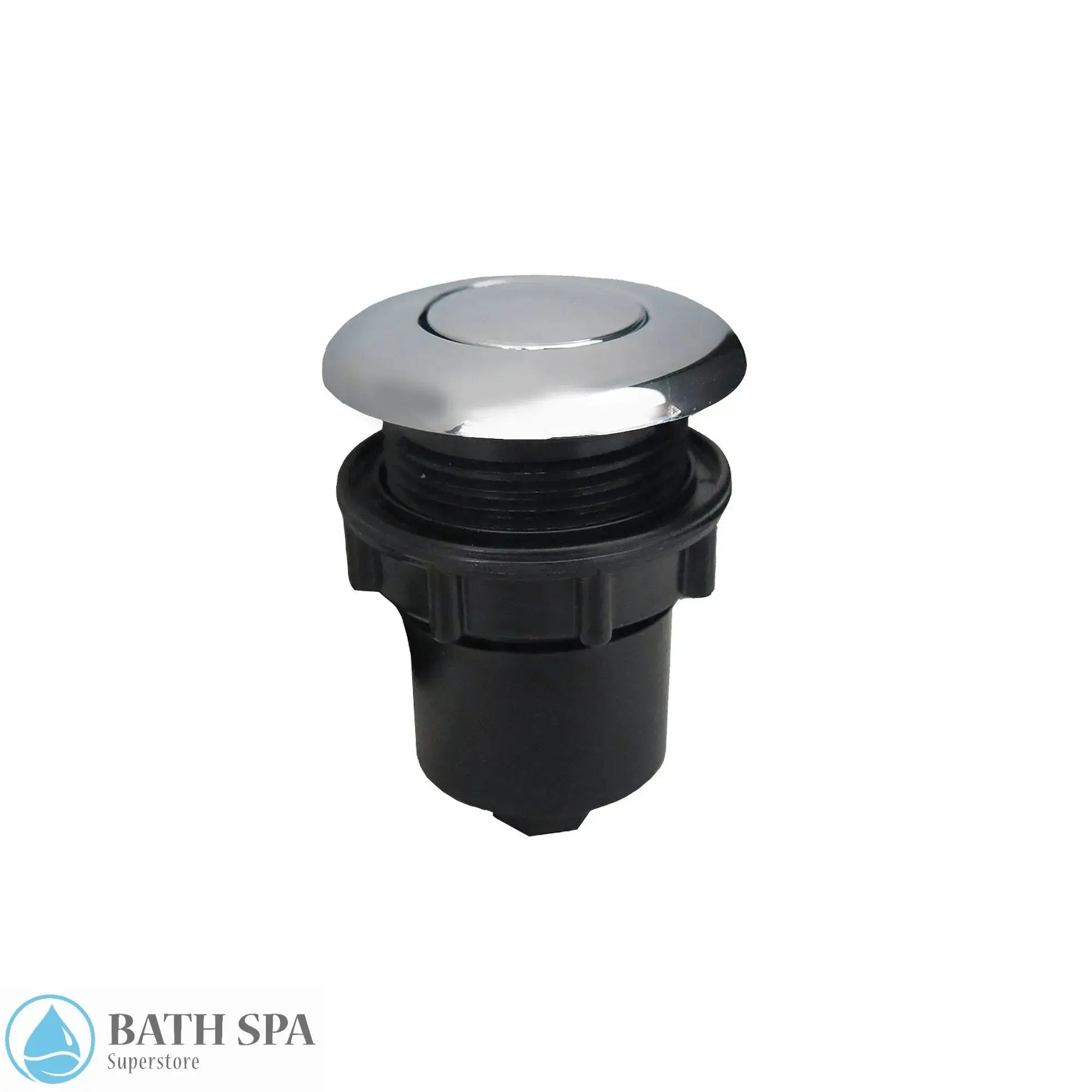 Air Button - 1-5/16" hole size Polished Chrome (plastic) Spa Parts AM-AB-CP