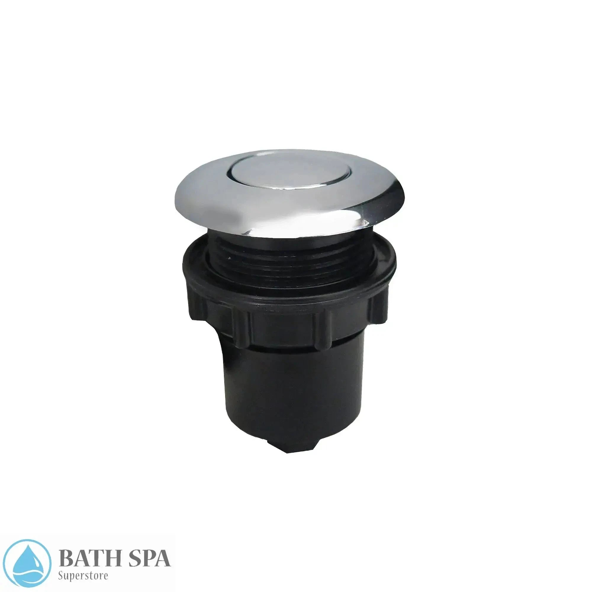 Air Button - 1-5/16" hole size Polished Chrome (plastic) Spa Parts AM-AB-CP