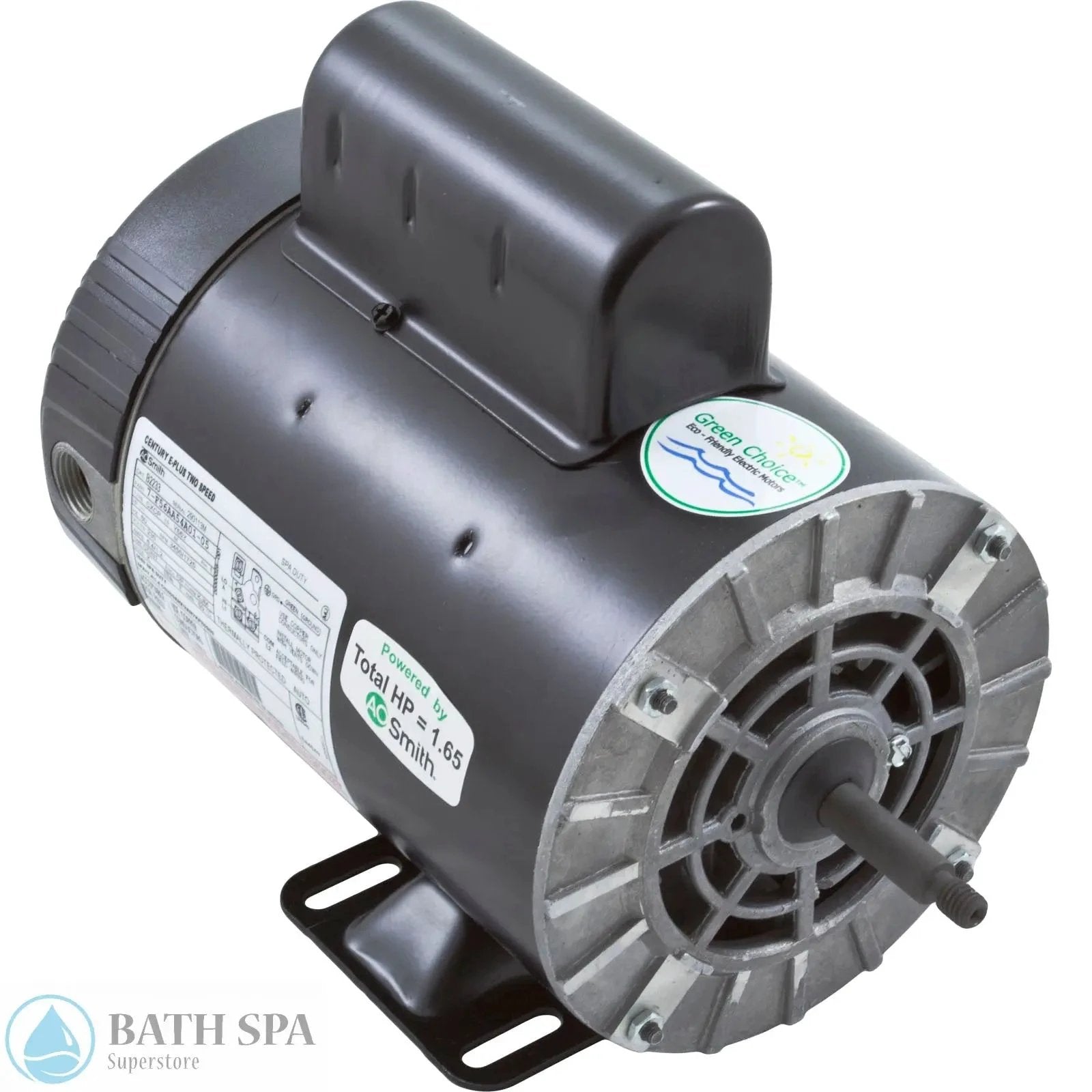 A O Smith Century Motor 2 HP 2S 56F Through Bolt 230V B233 Industrial Grade Electric Motor Spa Pumps & Parts: Spa Pump Motors (56-Frame) B2233
