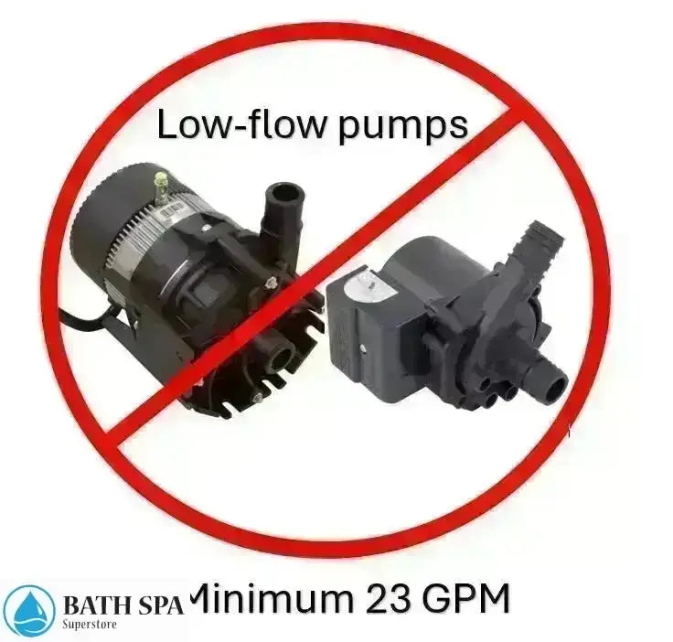 Balboa Spa Control VS510SZ BP7 4kW Retrofit Kit (54371-HC2) (G6406) Spa Parts: Spa Control Systems (Balboa) BP7_circ_pumps